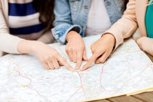 Kaufmann/-frau für Tourismus Landkarte